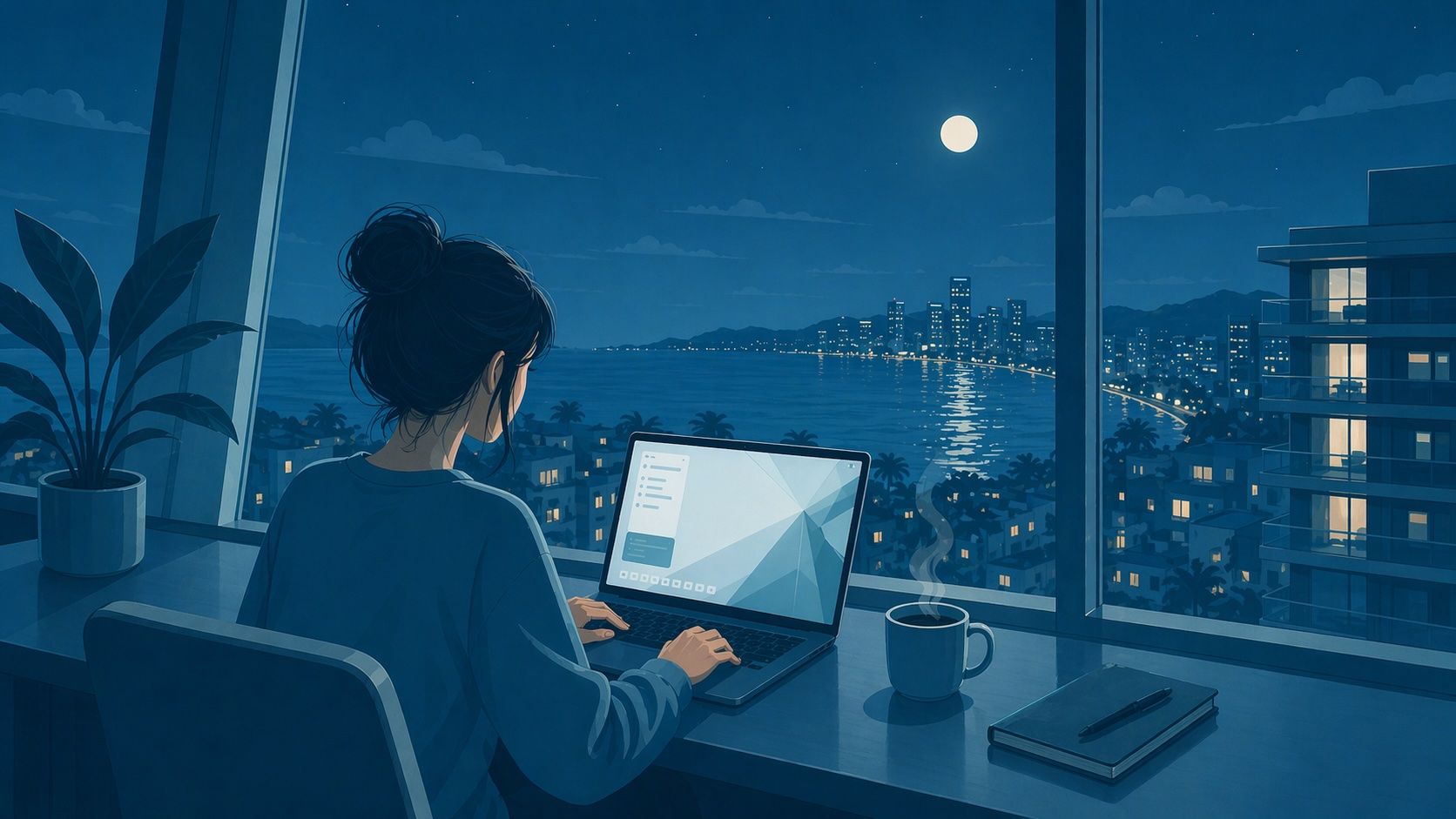 A Large Time Difference on a Workation: How I Make It Work