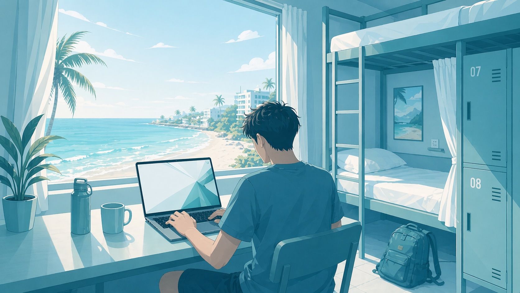 Working From a Hostel on a Workation: My Honest Experience